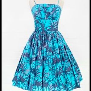 Retrospec’d NWOT AUS 16 US 12 Palm Tree Sundress